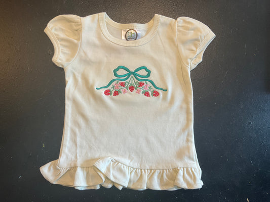D’s Designs Strawberry Shirt 18MONTHS