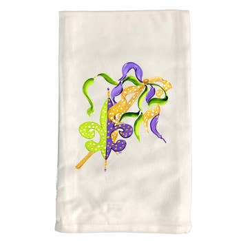 Kitchen Towel Mardi Gras KT768W