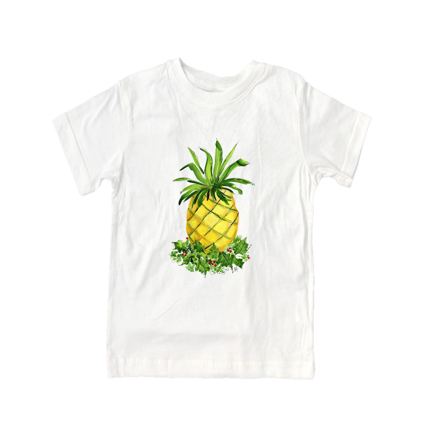 Child Shirt -41 Christmas Pineapple