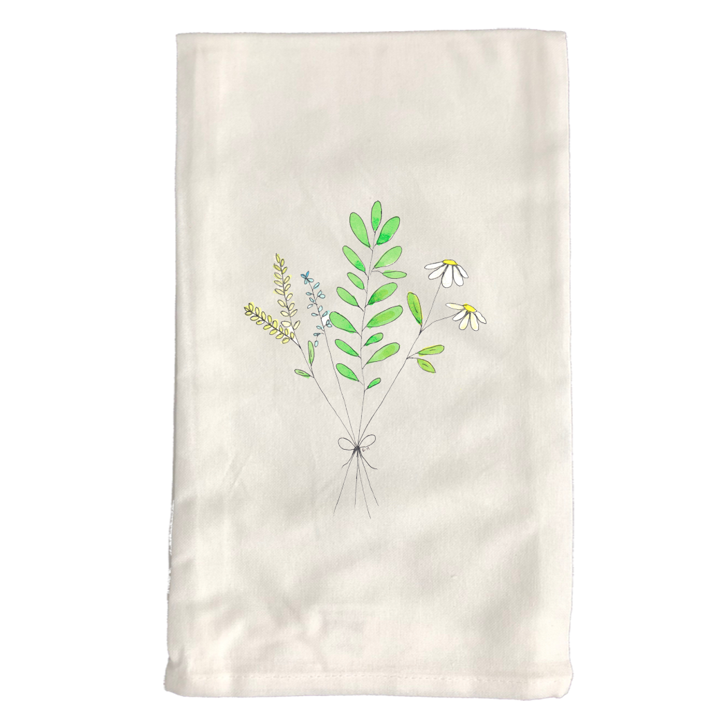 Kitchen Towel 2639 Tied Fern Bunch