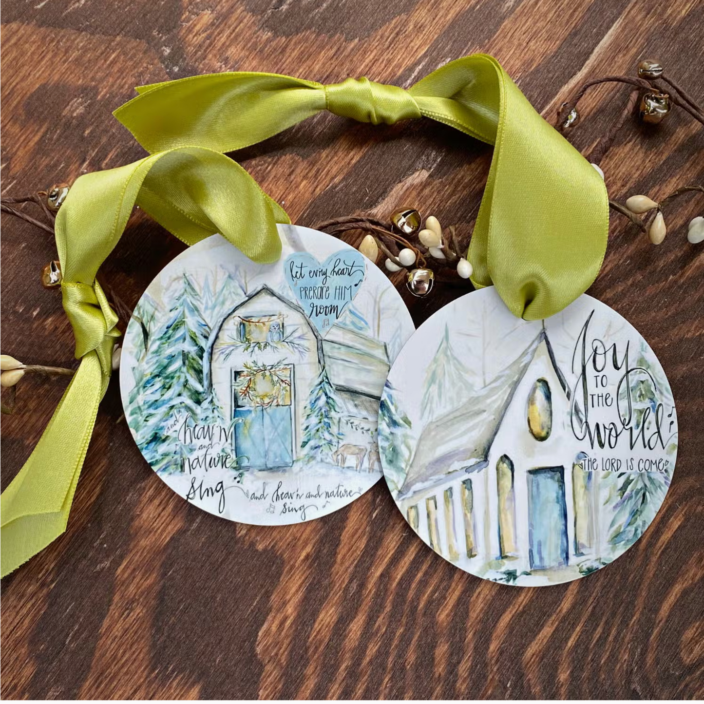 Winter Cove Reversible Ornament