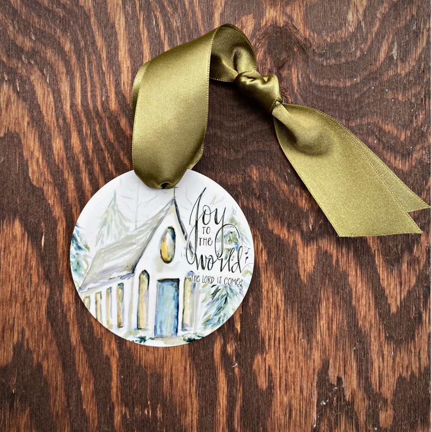 Winter Cove Reversible Ornament