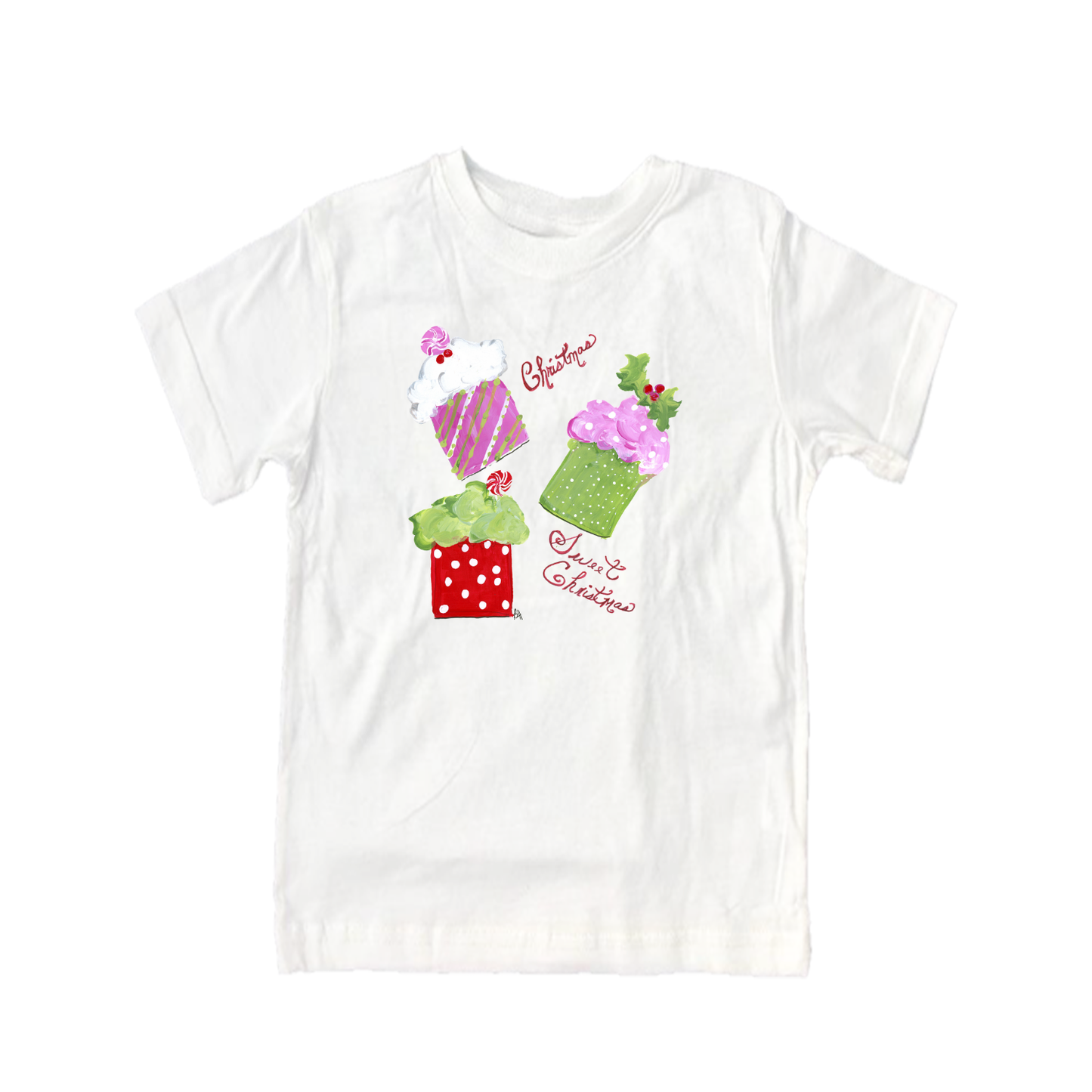 Child Shirt - 1082 Christmas Cupcake