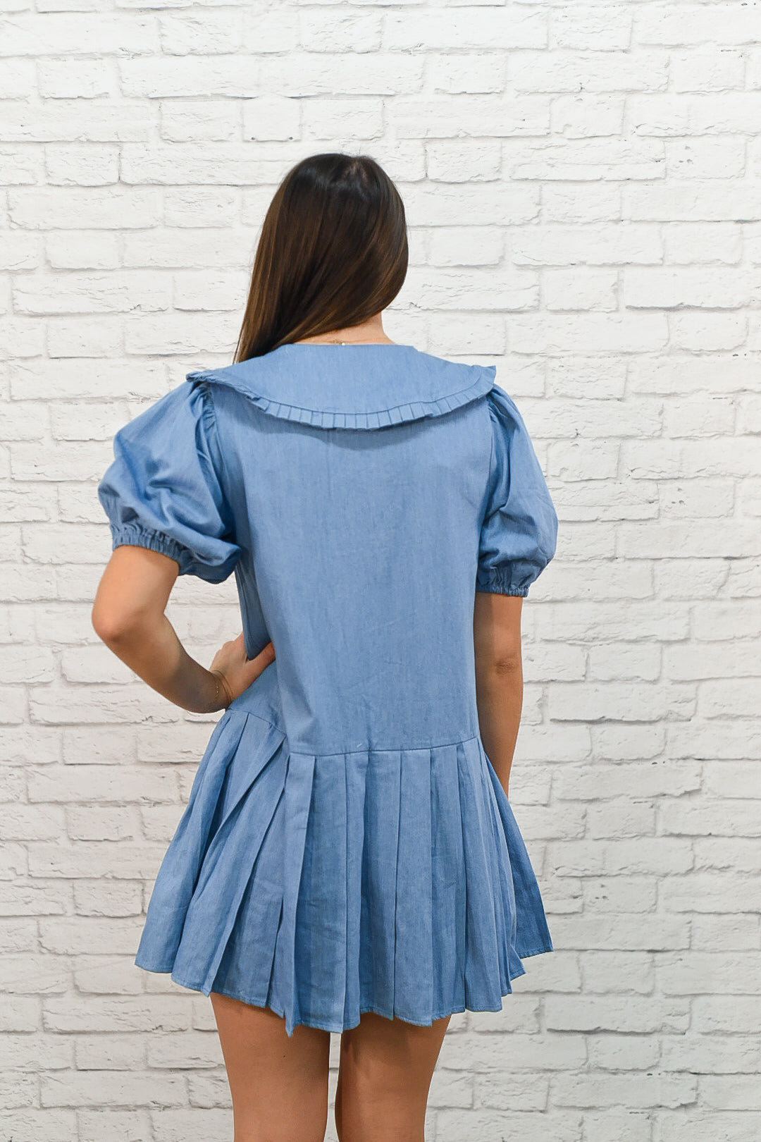 Sweet Carolina Denim Mini Dress