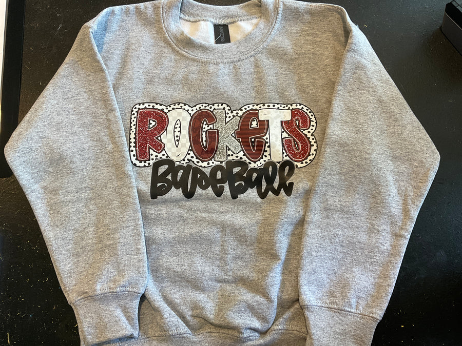 Rockets Baseball Sweatshirt