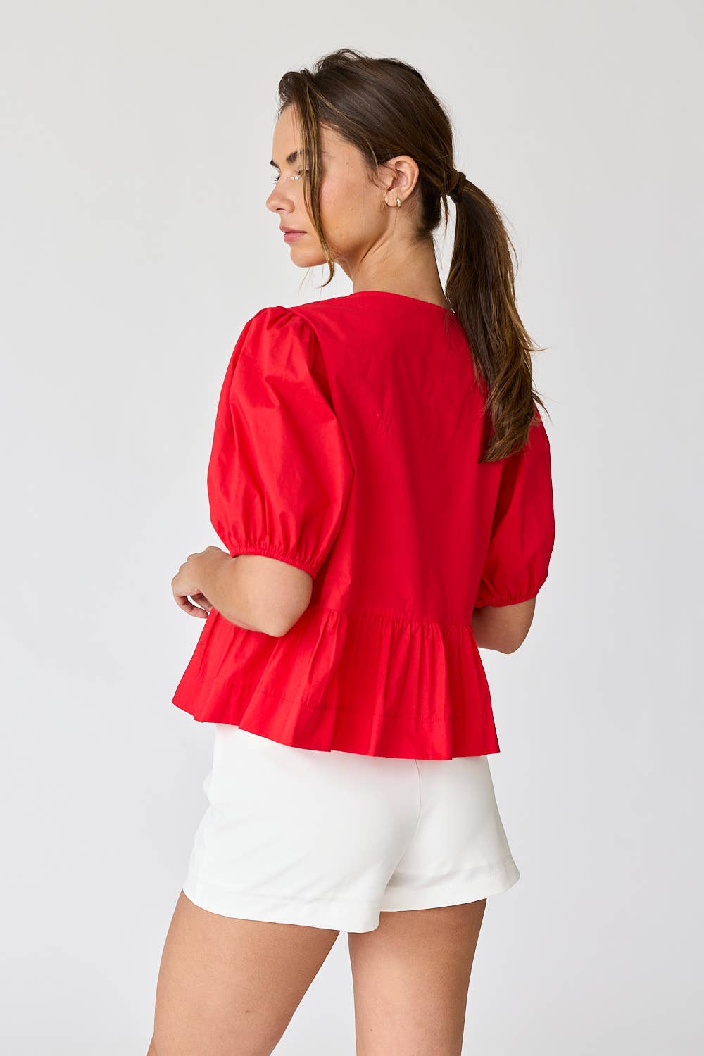 Hailey Bow Tie Detailed Blouse