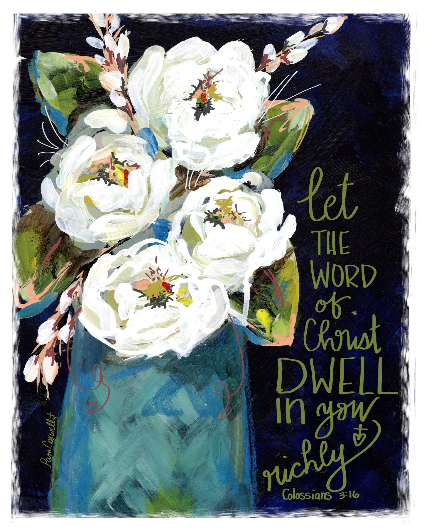 Dwell Richly Car Charm