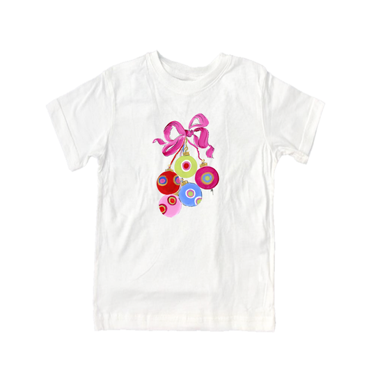 Child Shirt - 993 Bright Ornaments with Ribbon