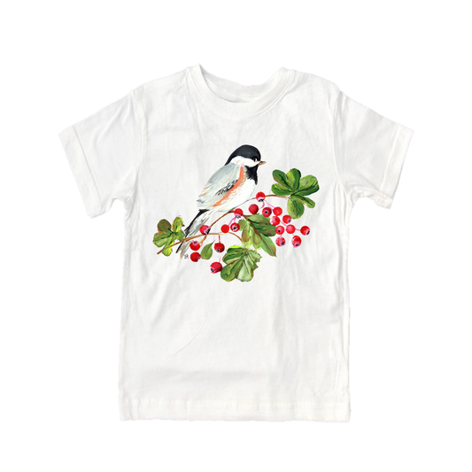 Child Shirt - 644 Bird with Berries