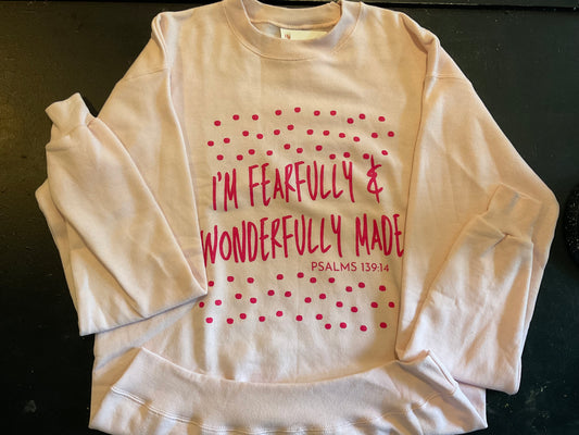 Fearfully & Wonderfully Made Sweatshirt