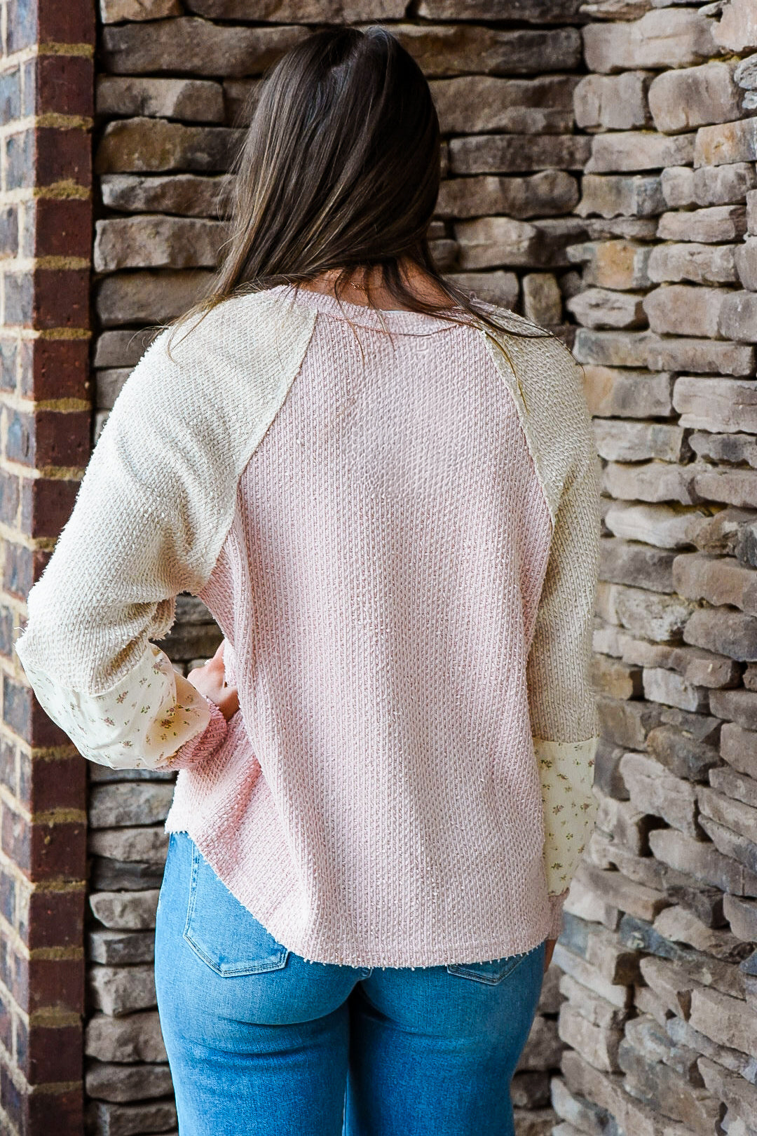 Sweet Meadow Patchwork Pullover