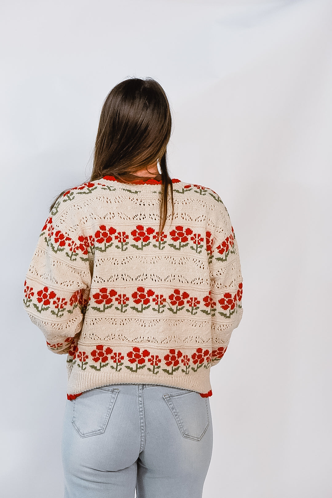 Sweet Poppy Knit Cardigan