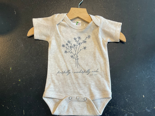 Fearfully and Wonderfully made Onesie / Newborn