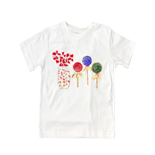 Child Shirt - 2597 Candy Canes & Lollipops