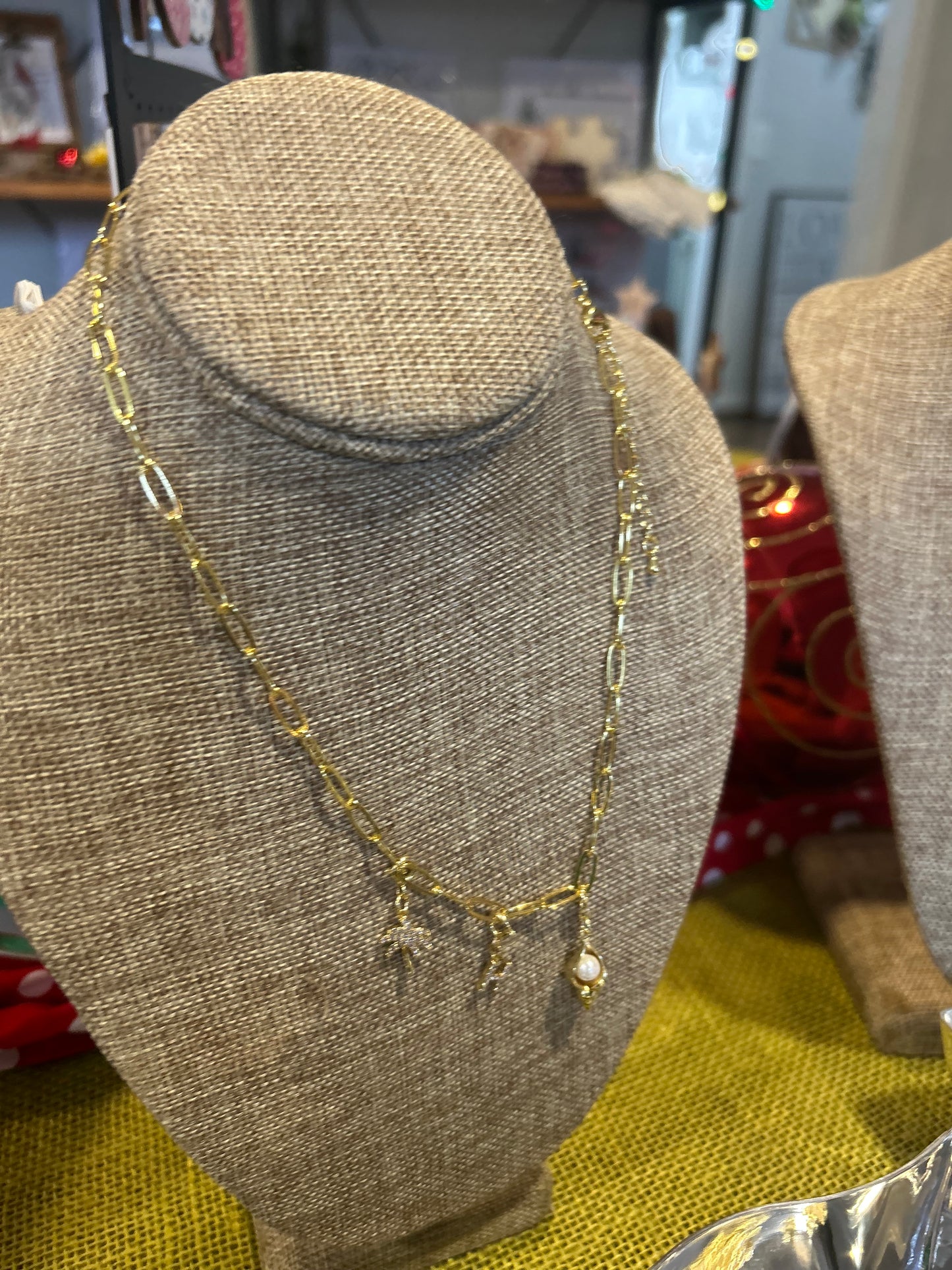 Charm Bar -Necklace Chain