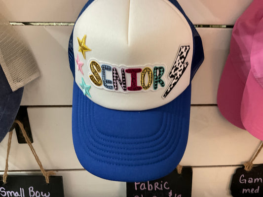Senior trucker hat
