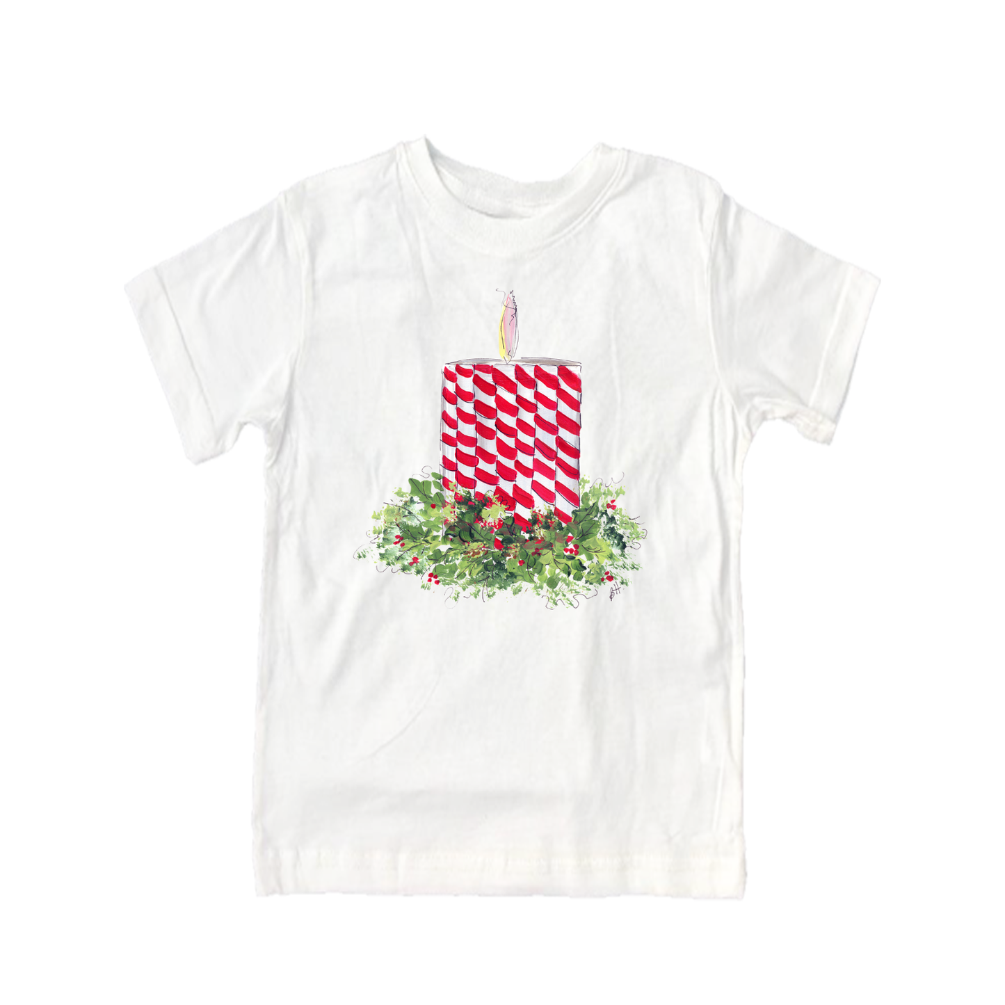 Child Shirt - 2544 Christmas Candle