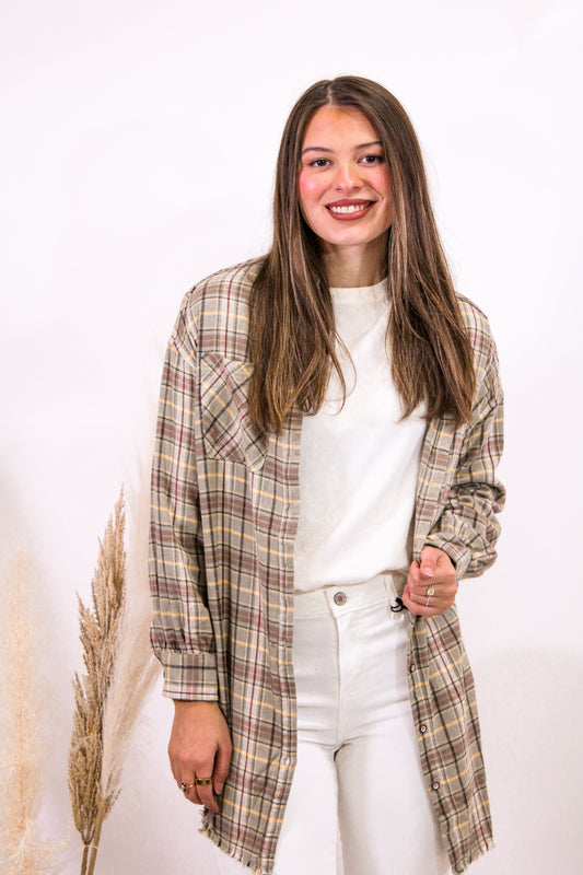 Cozy Cabin Plaid Shacket