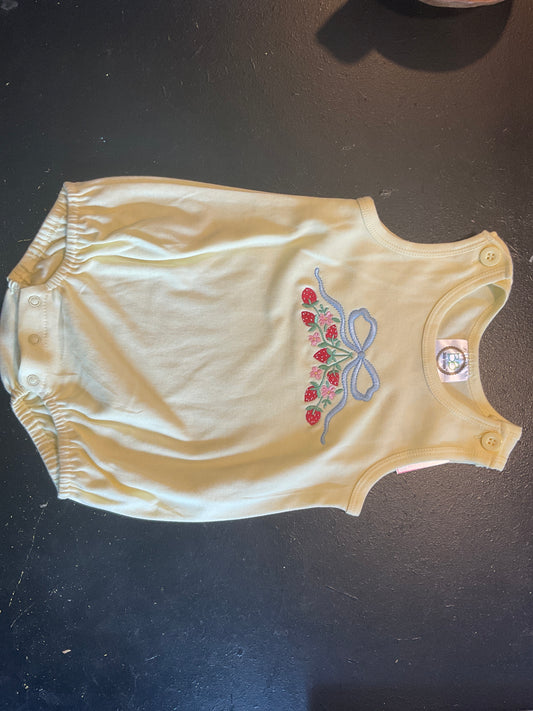 D’s Designs Strawberry Bubble 2T