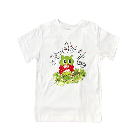 Child Shirt - 977 Ho Ho Ho Owl