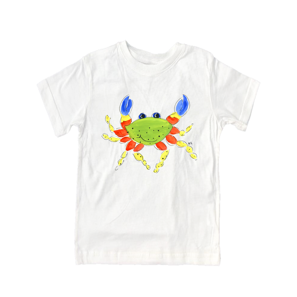 Cotton Tee Shirt Short Sleeve 922 Crazy Crab