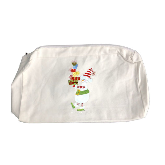 Zipper Bag 934 Snowman with Packages