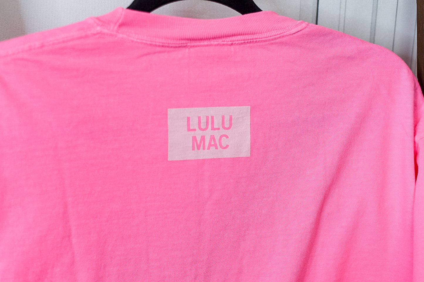 Lulumac Pink With Polka Dots Tee