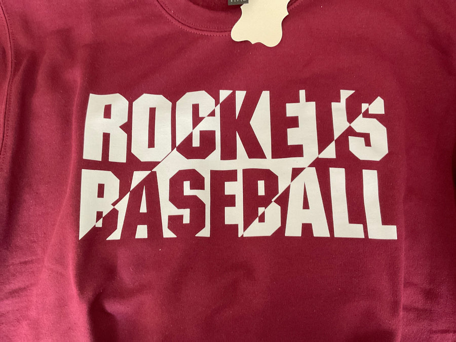 Cozy Momma Rockets baseball sweatshirt