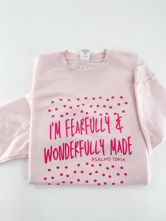 Fearfully and Wonderfully Made Sweatshirt