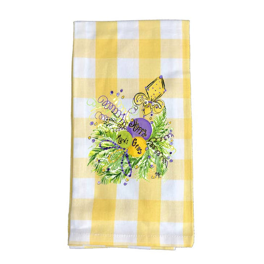 Kitchen Towel Mardi Gras KT1055YC