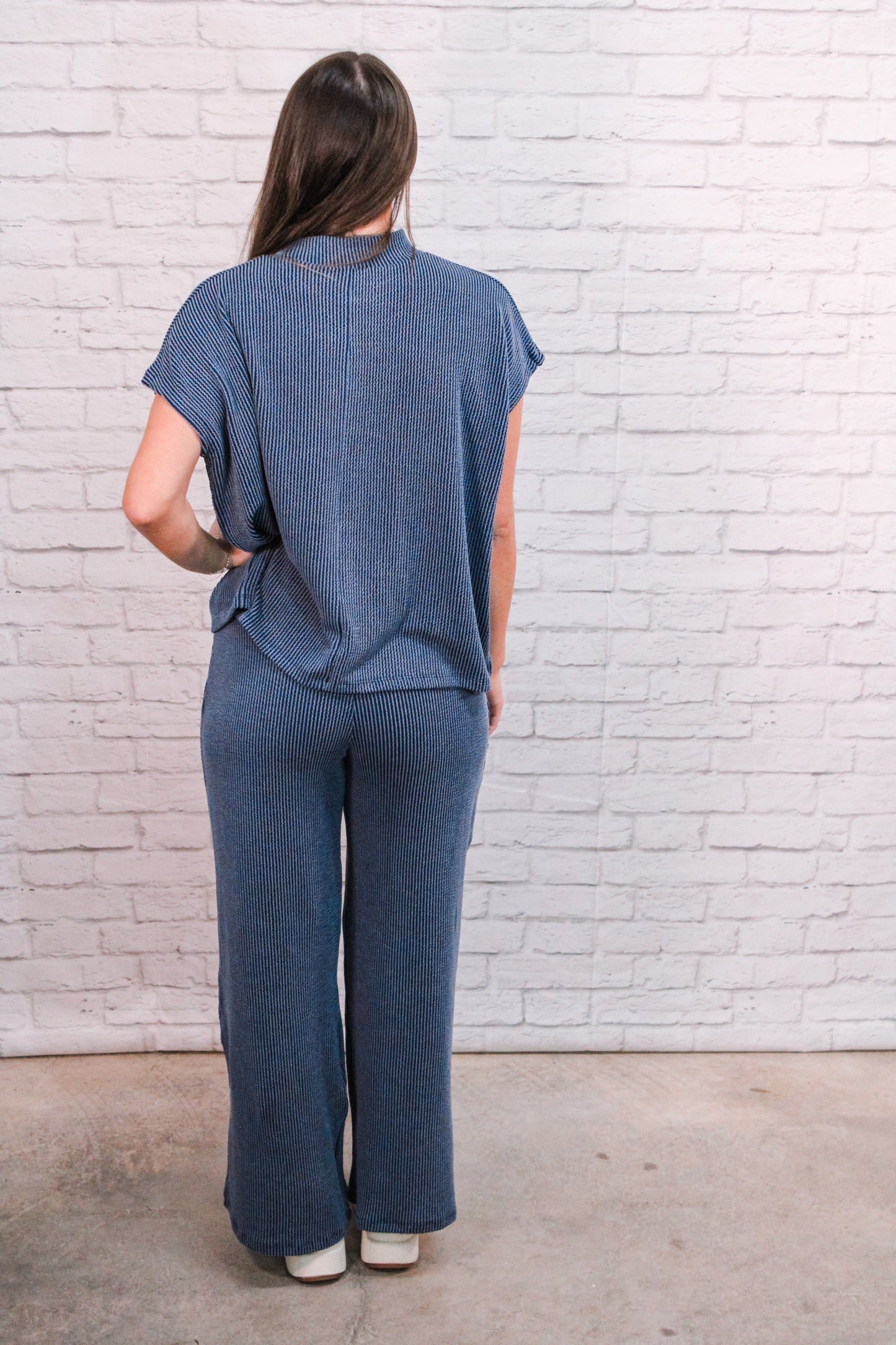 Midnight Ease Ribbed Set