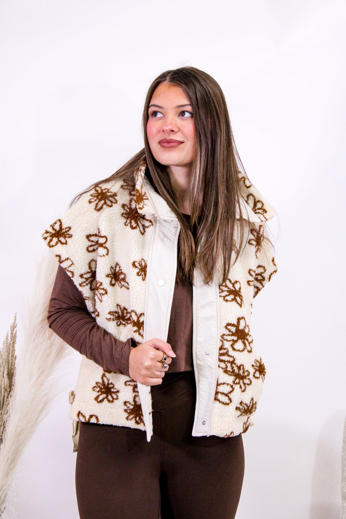 Aspen Bloom Sherpa Vest