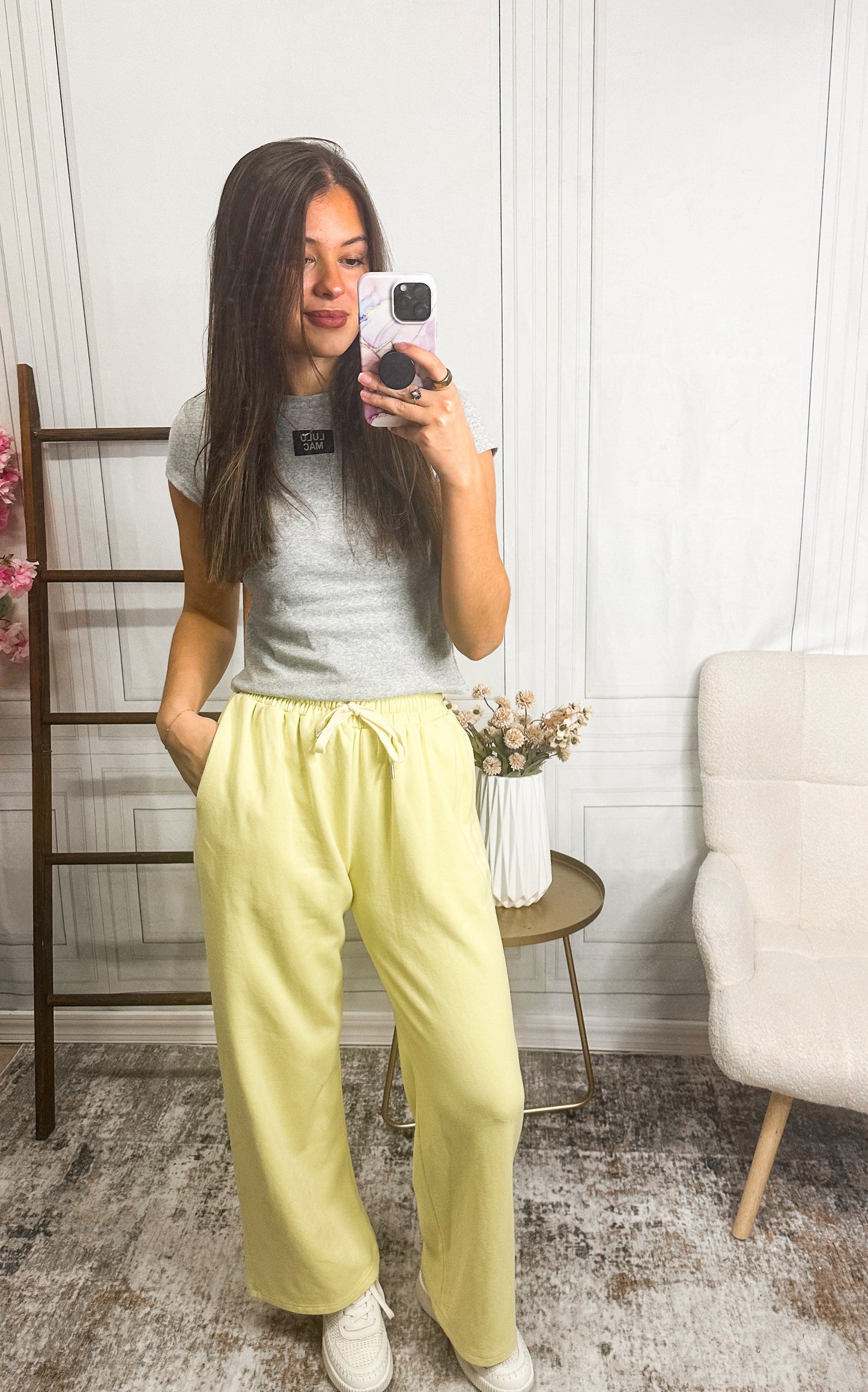 LuluMac Sunshine Terry Lounge Pants
