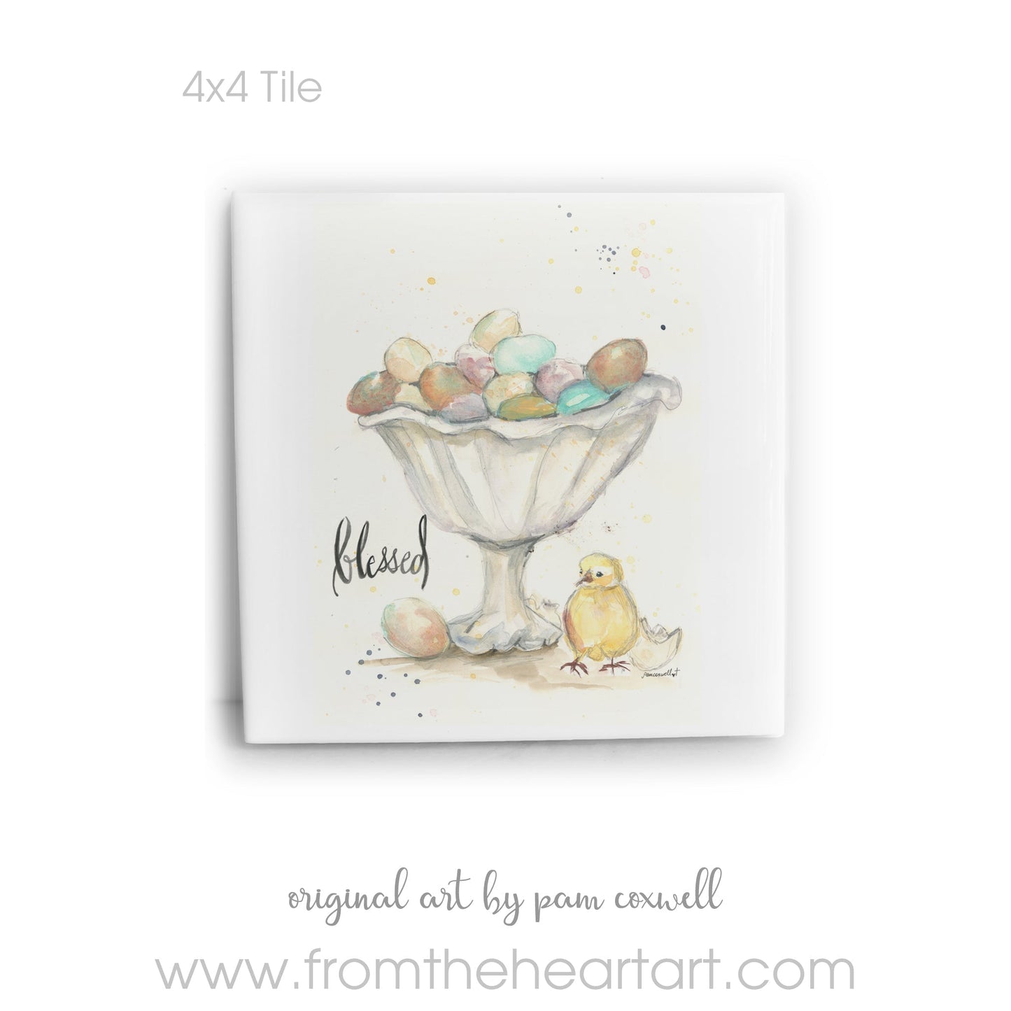 Blessed Baby Chick & Eggs