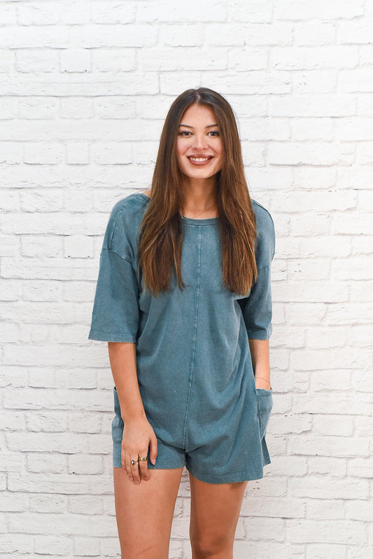Coastal Cool Reversible Romper