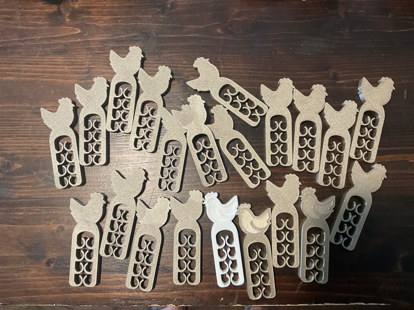 Doodle bees Run chip clips