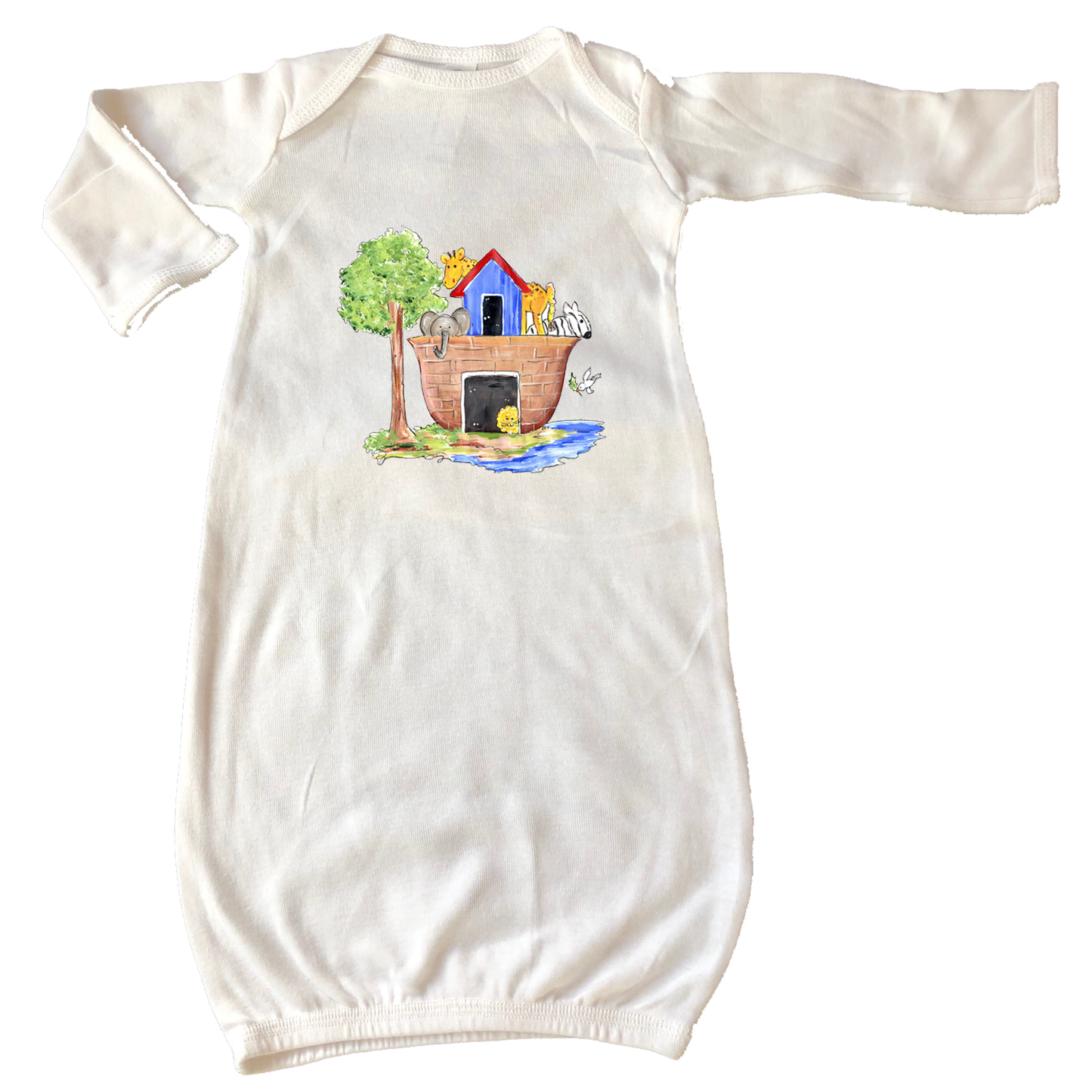 Infant Gown 446 Noah's Ark