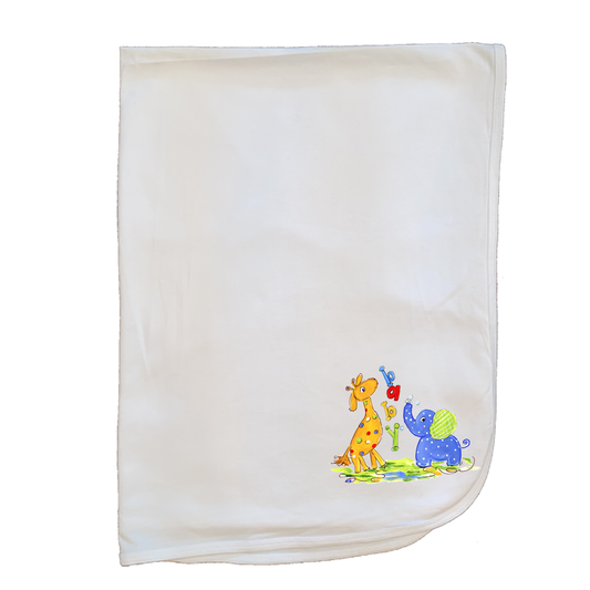 Cotton Baby Blanket 771 Baby Animals