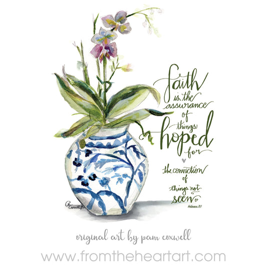 Blue Jar Orchid