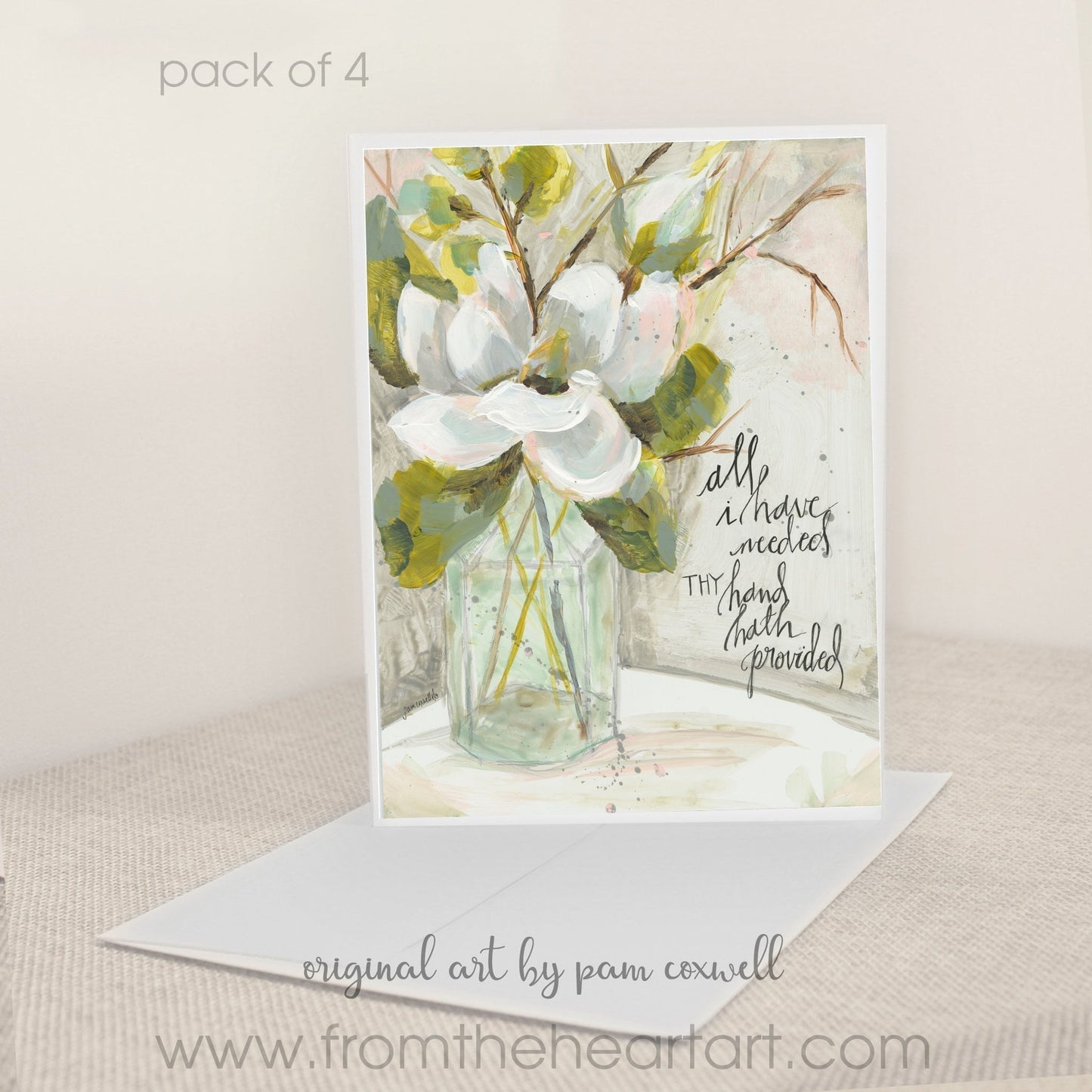 Bottle & Magnolia Bloom