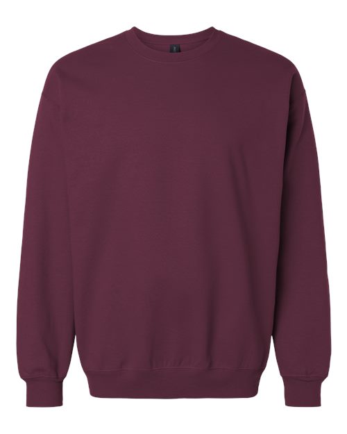 Unisex Softstyle® Midweight Crewneck Sweatshirt Burgundy