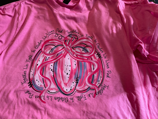 The B's Tees PINK PUMPKIN