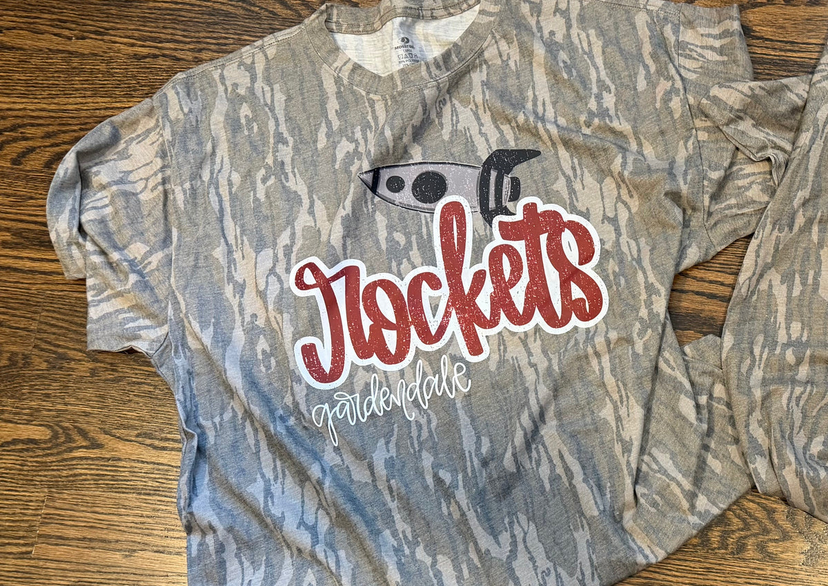 Cozy Momma Rockets bottomland camo - adult