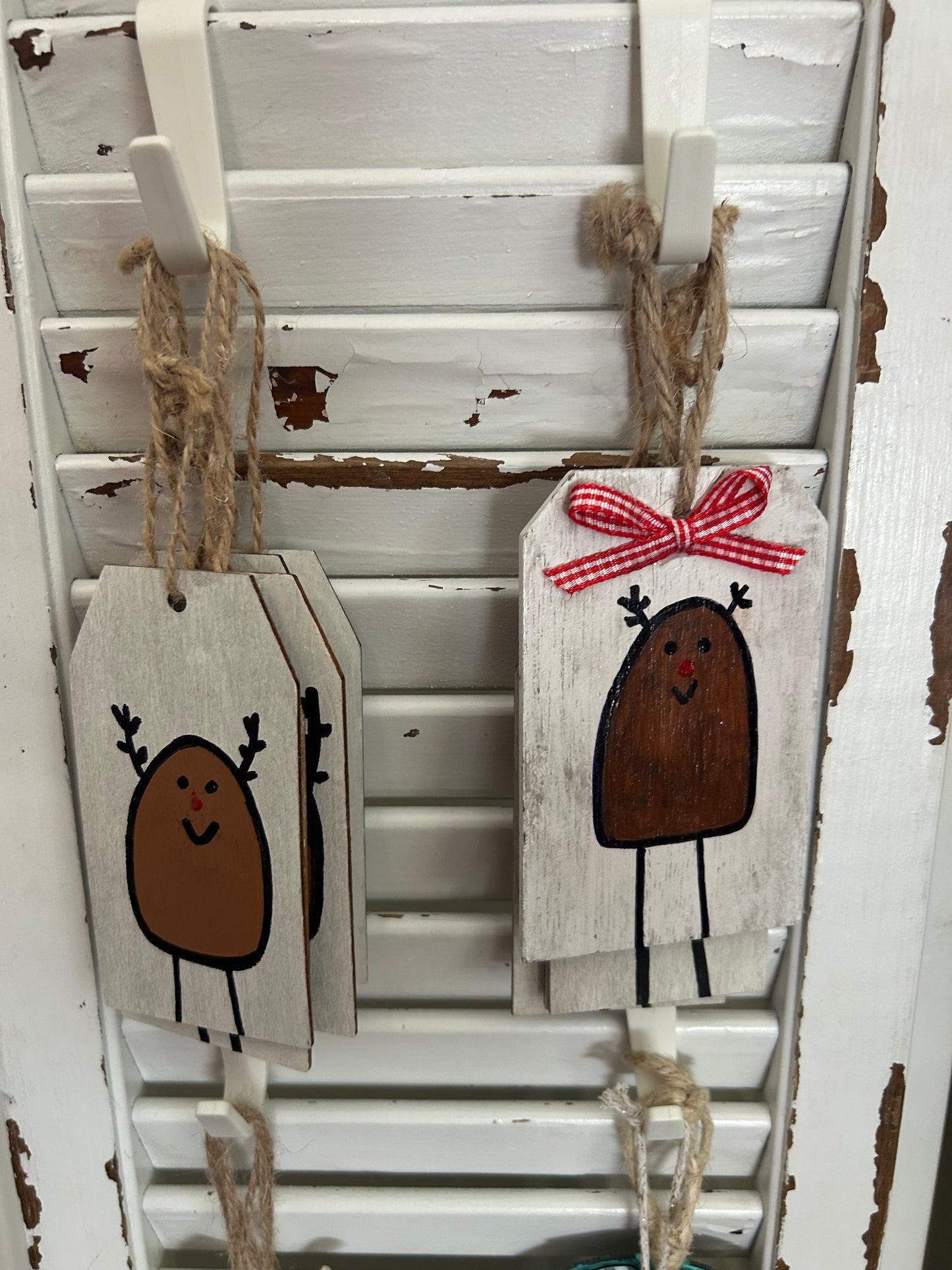 Well Rooted  handpainted Ornament