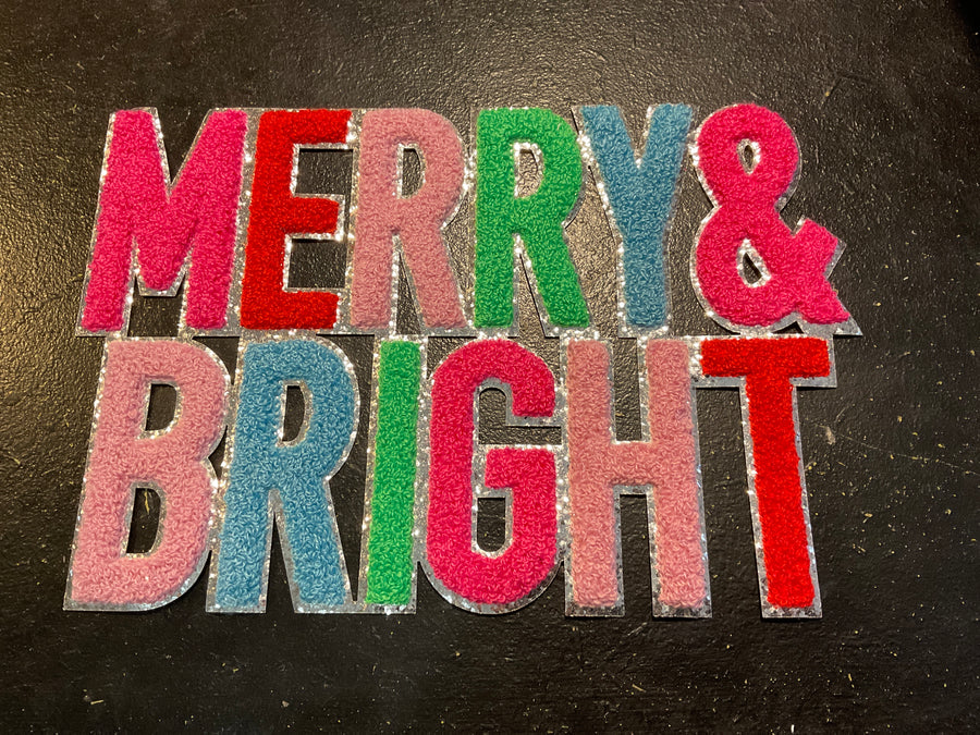 Christmas shirt patches