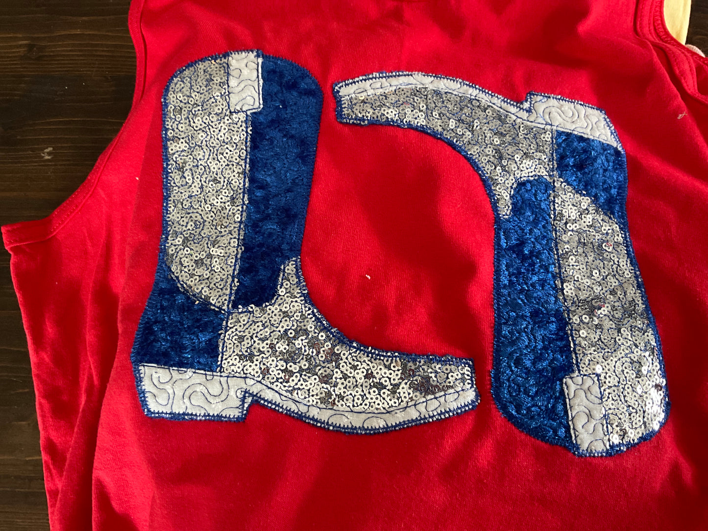 (D's Designs Boot tank top