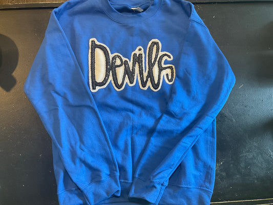 D’s Designs Blue Devils Sweatshirt (S)