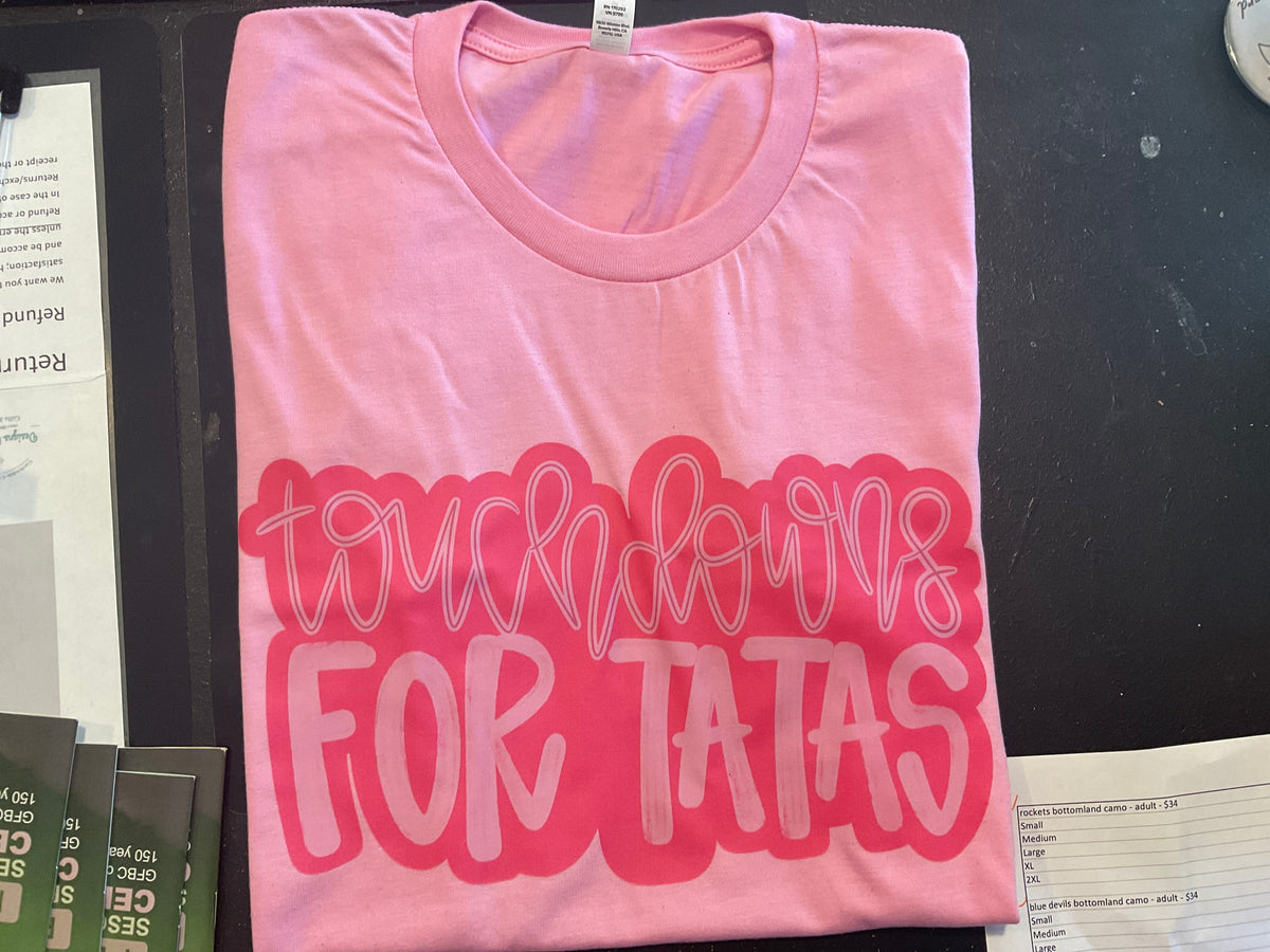 Cozy momma touchdown for Tatas