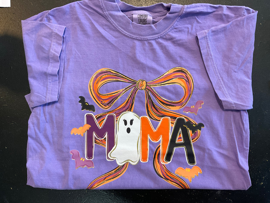 COZY MOMMA: Cozy Mama Ghost With Bow