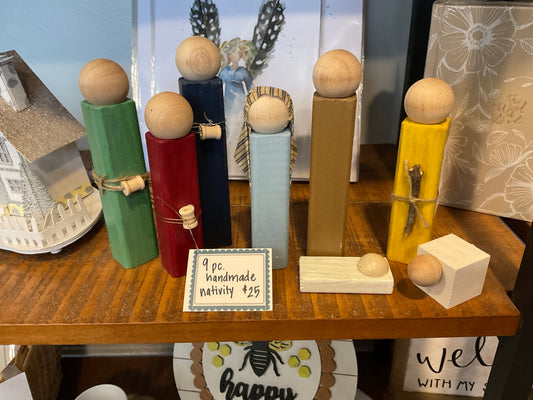 Well Rooted  9pc nativity